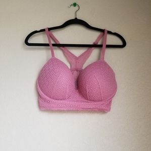 Pink bralette